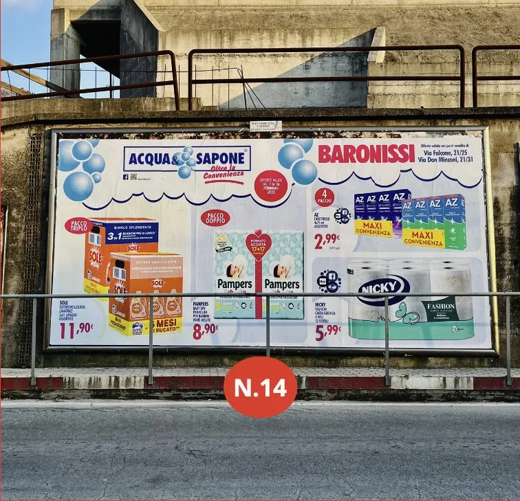 Impianto 14 — Monofacciale